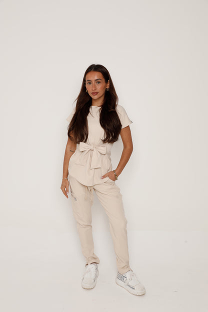 Tapered Split Hem Trousers - Tall