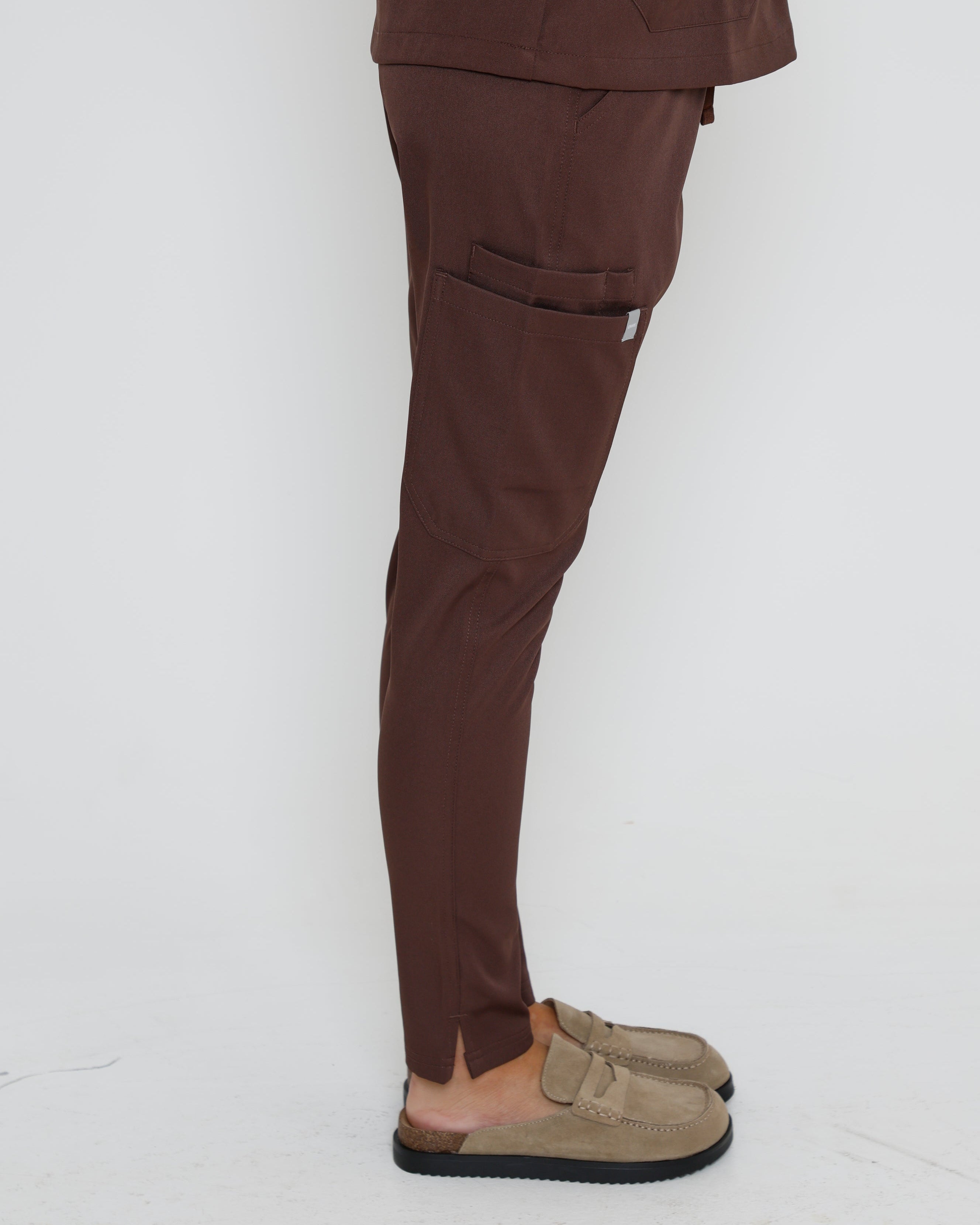 Tapered Split Hem Trousers - Regular