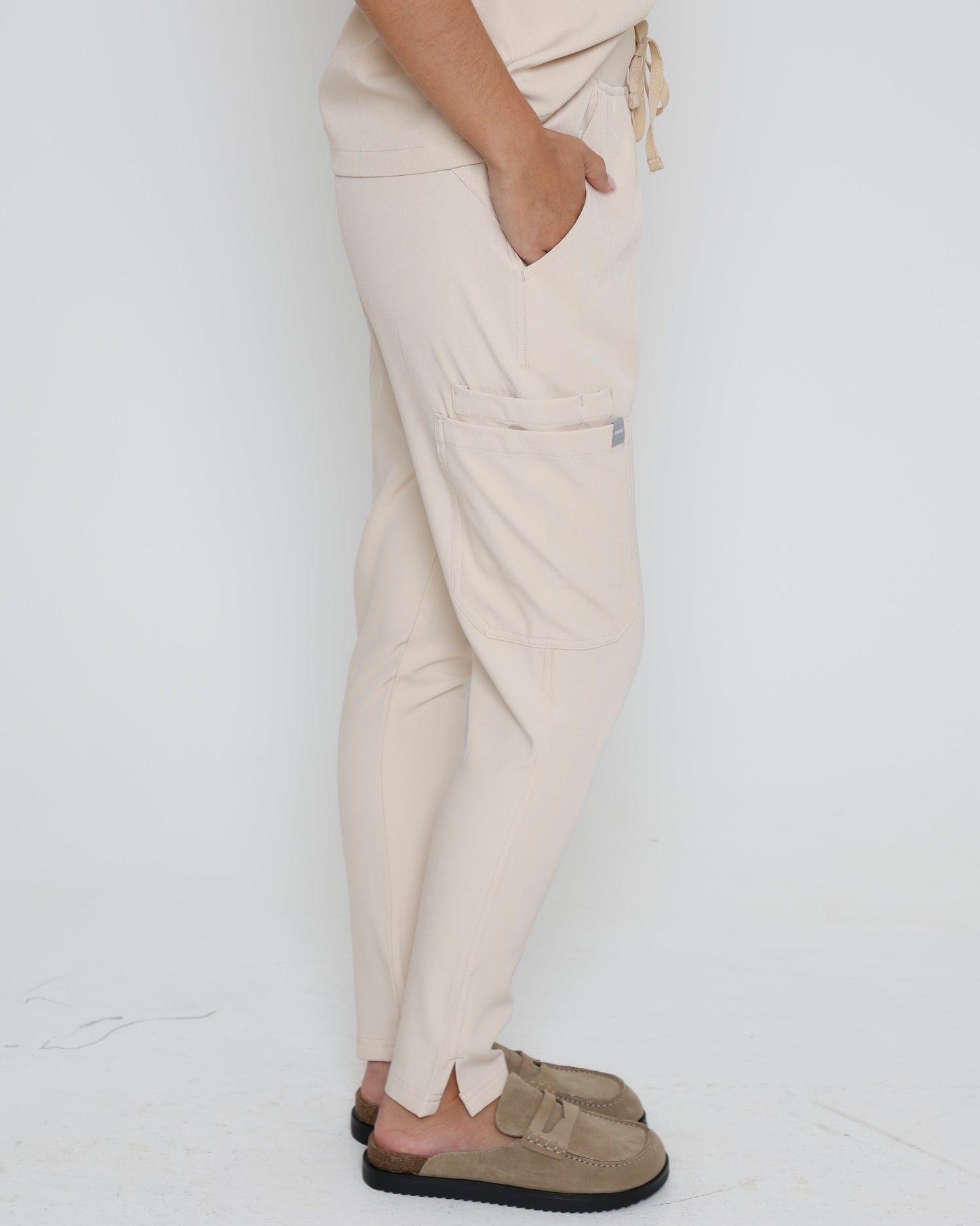 Tapered Split Hem Trousers - Regular