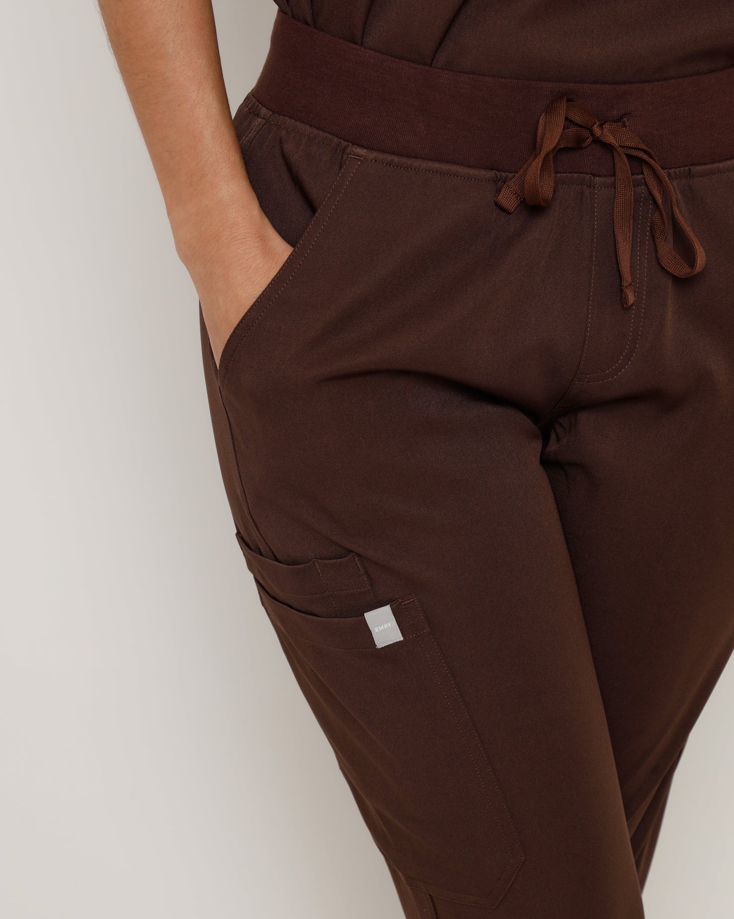 Tapered Split Hem Trousers